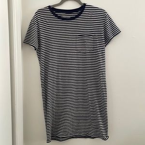 Everlane Striped T-Shirt Dress